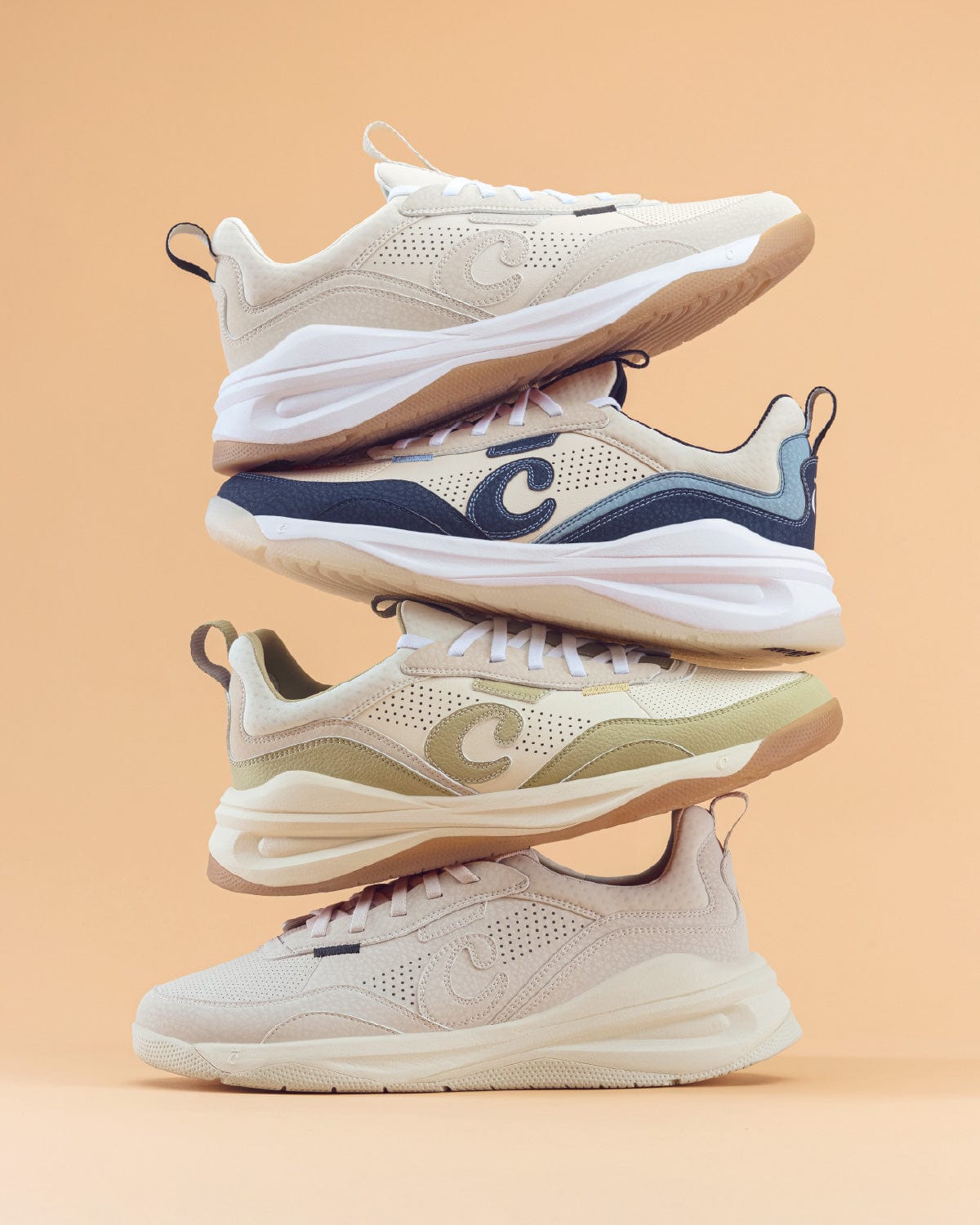 Men's Strada - Sand / Navy / White - Image 8