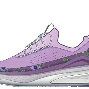 Men's Forte 2 - Light Violet Floral [B2B ONLY]