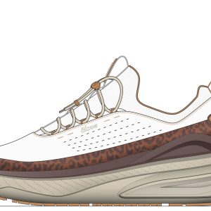 Men's Forte 2 - White Leopard [B2B ONLY]