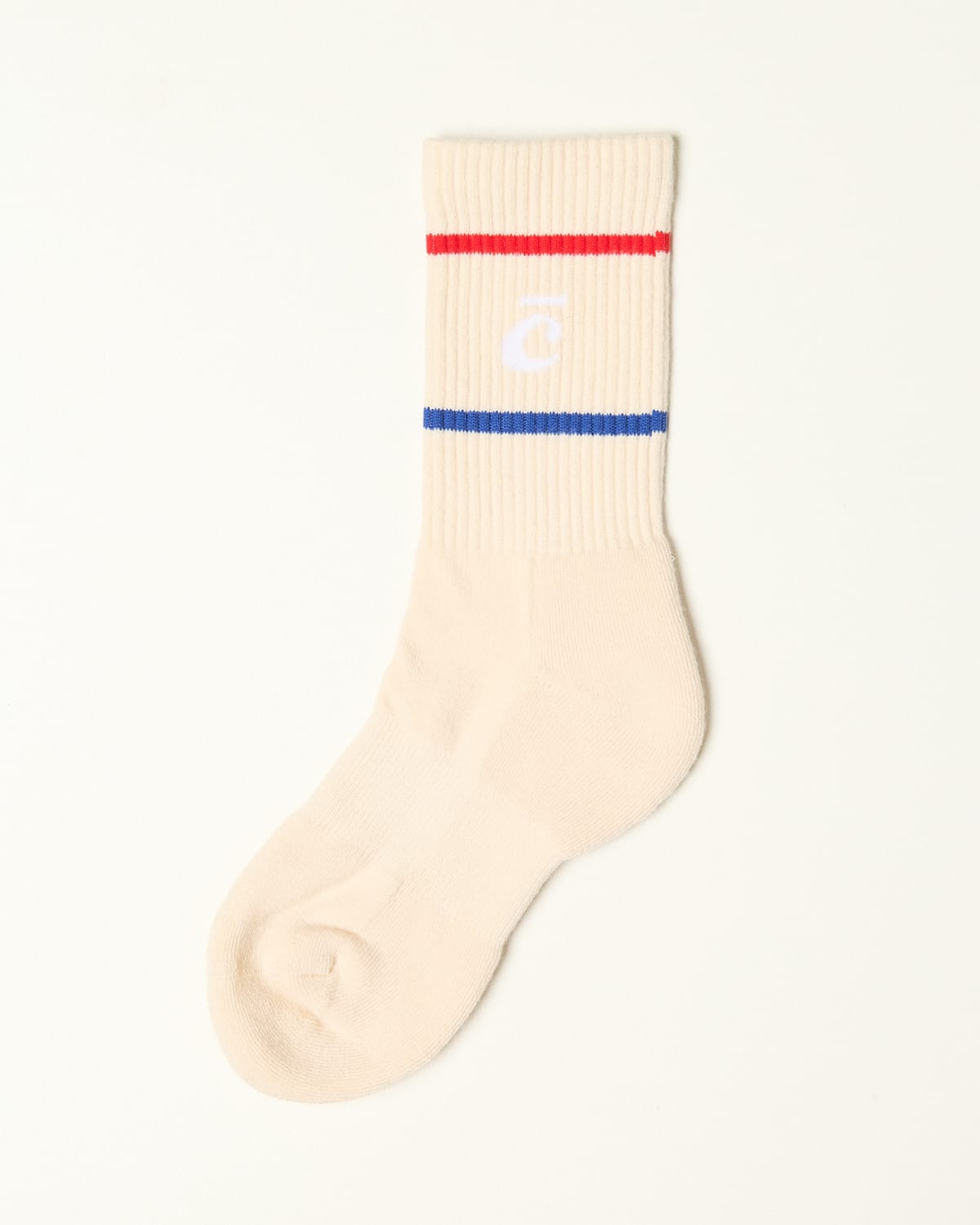 Crew Socks - Vintage Tan / Retro Stripe