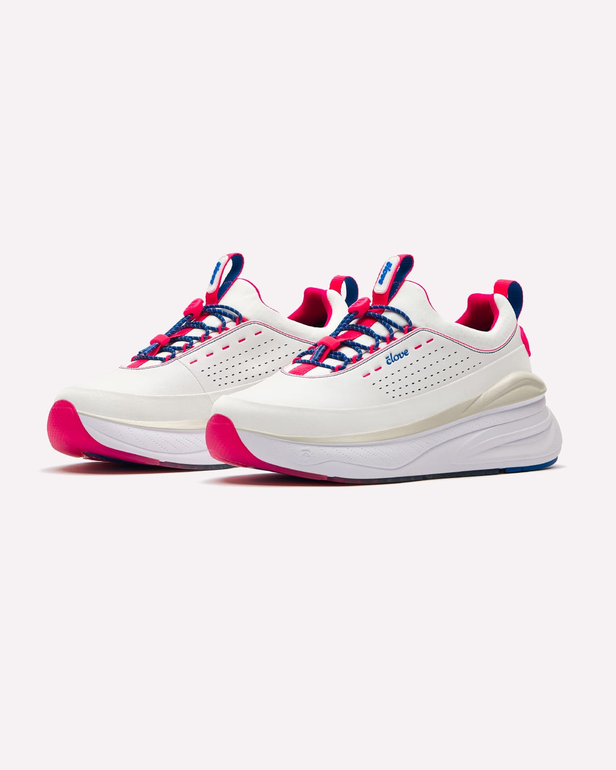 Men's Forte 2 - White / Electric Red / Blue - Image 3