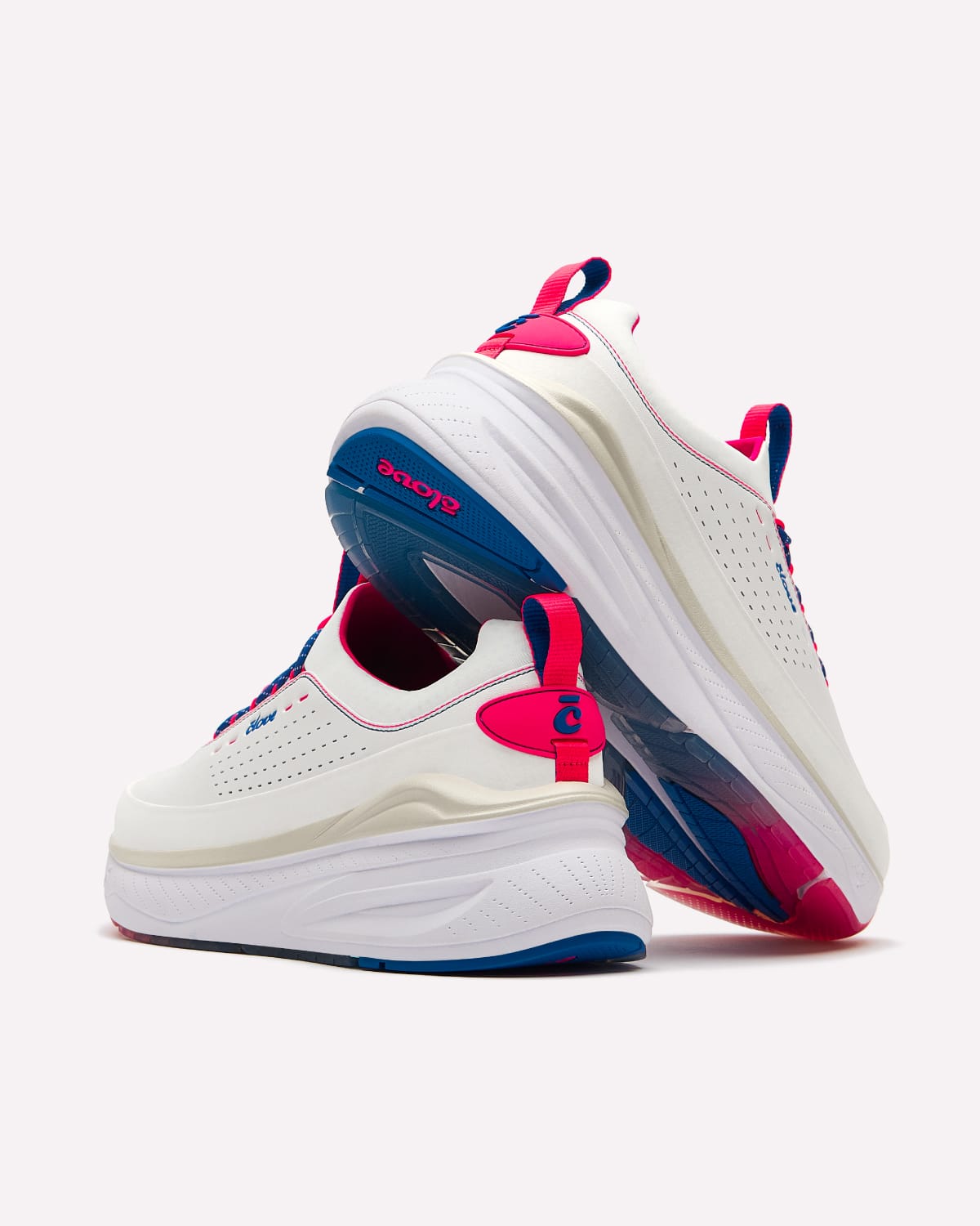 Women's Forte 2 - White / Electric Red / Blue - Image 9