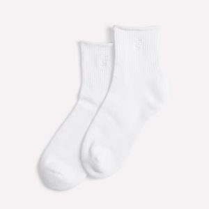 Quarter Socks - White