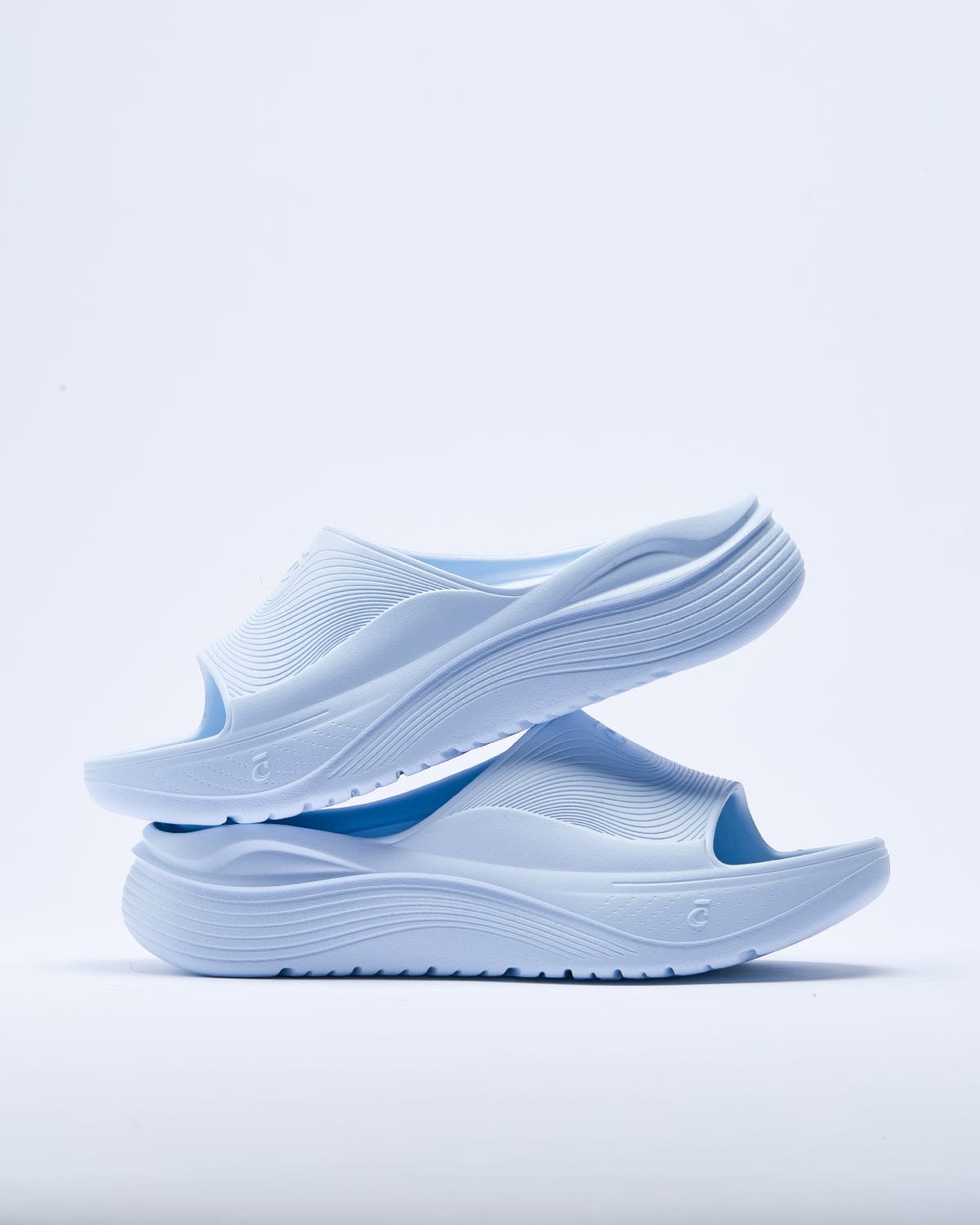 Women's SuperCush Recovery Slide - Cloud Blue - Image 6