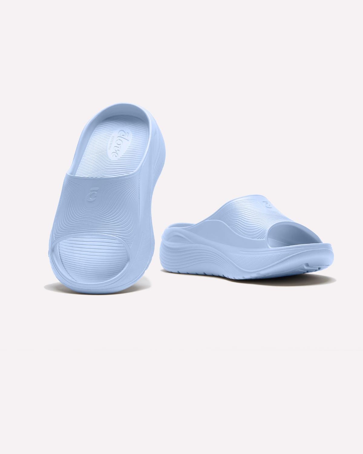 Women's SuperCush Recovery Slide - Cloud Blue - Image 9