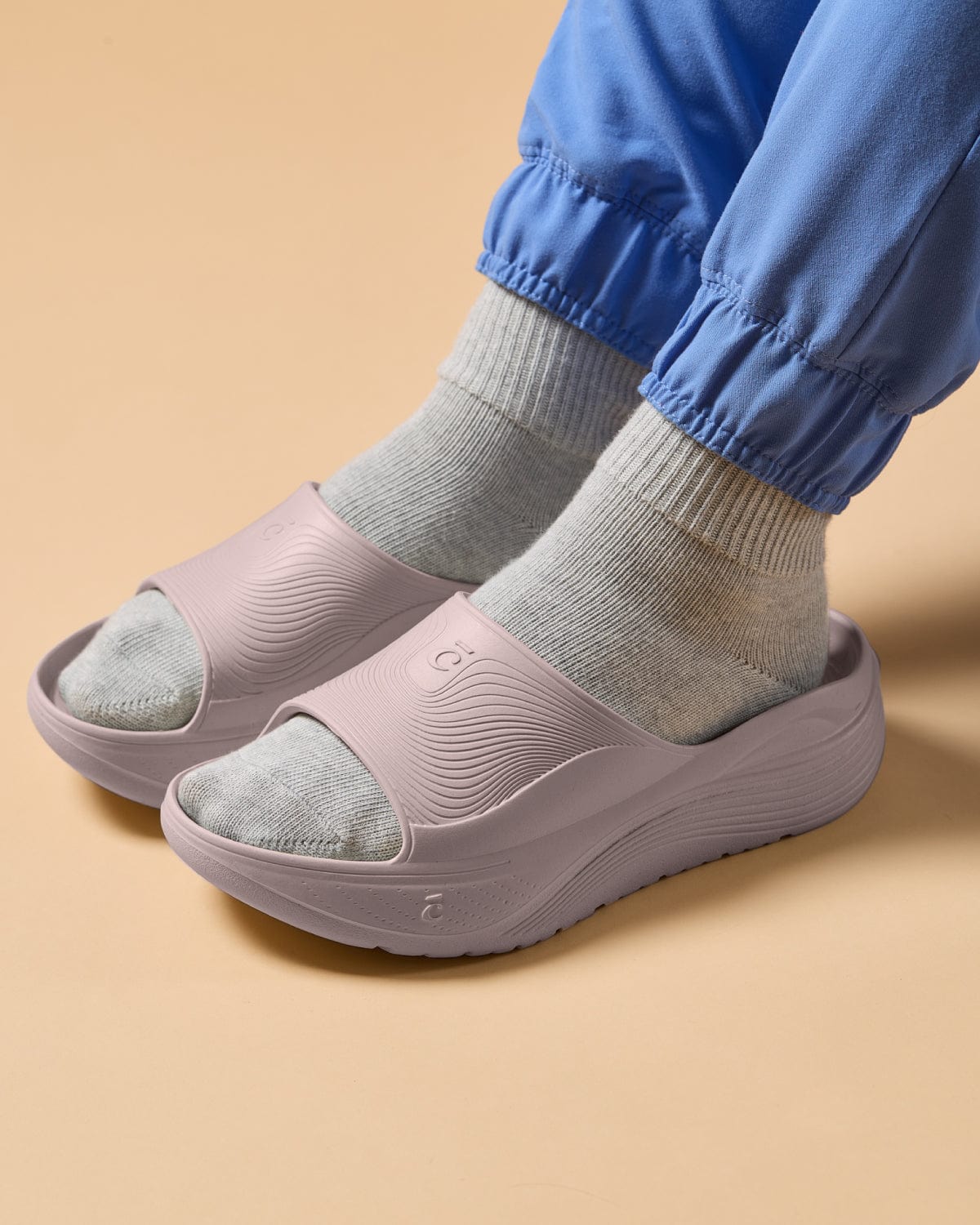 Women's SuperCush Recovery Slide - Lilac Mist - Image 4