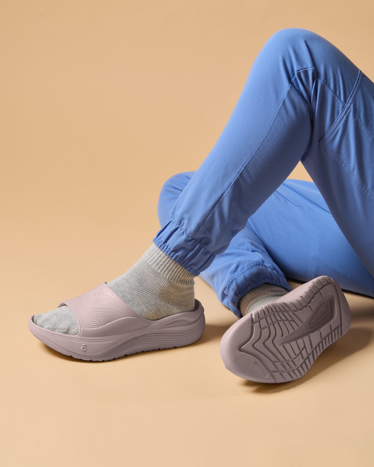 Women's SuperCush Recovery Slide - Lilac Mist - Image 7