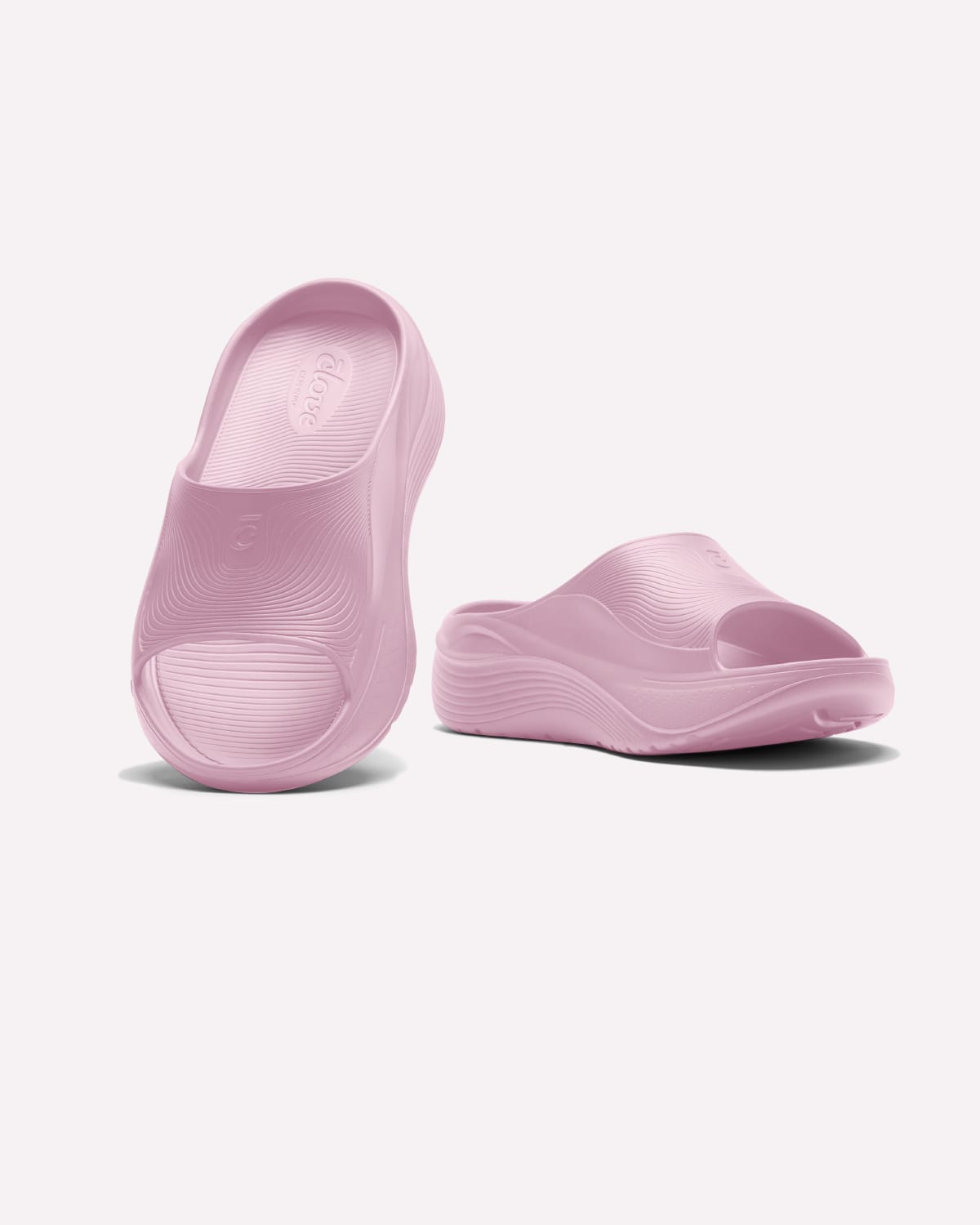 Women's SuperCush Recovery Slide - Pastel Pink - Image 4
