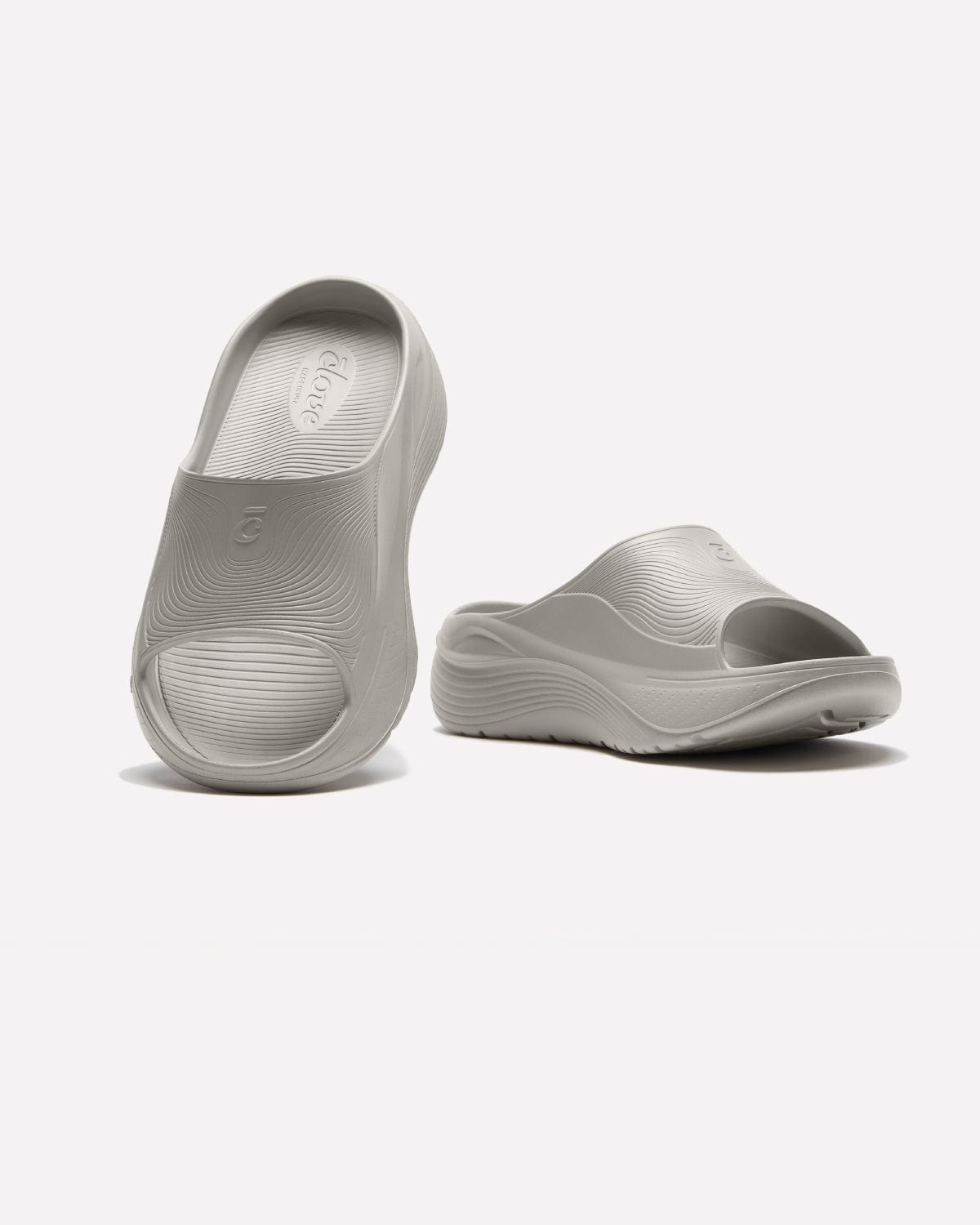 Women's SuperCush Recovery Slide - Stone White - Image 6