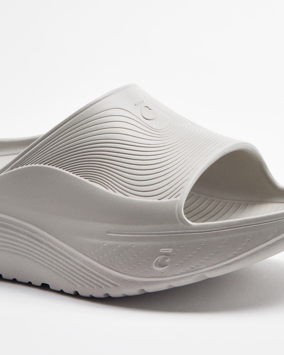Women's SuperCush Recovery Slide - Stone White - Image 7
