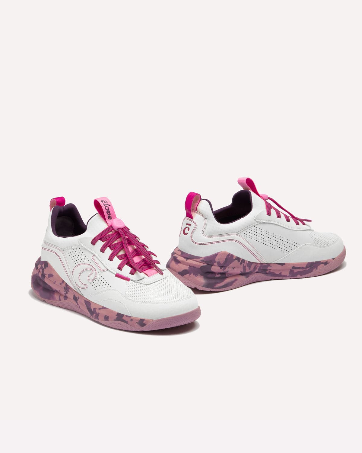 Women's Strada - White Mauve Marble - Image 3
