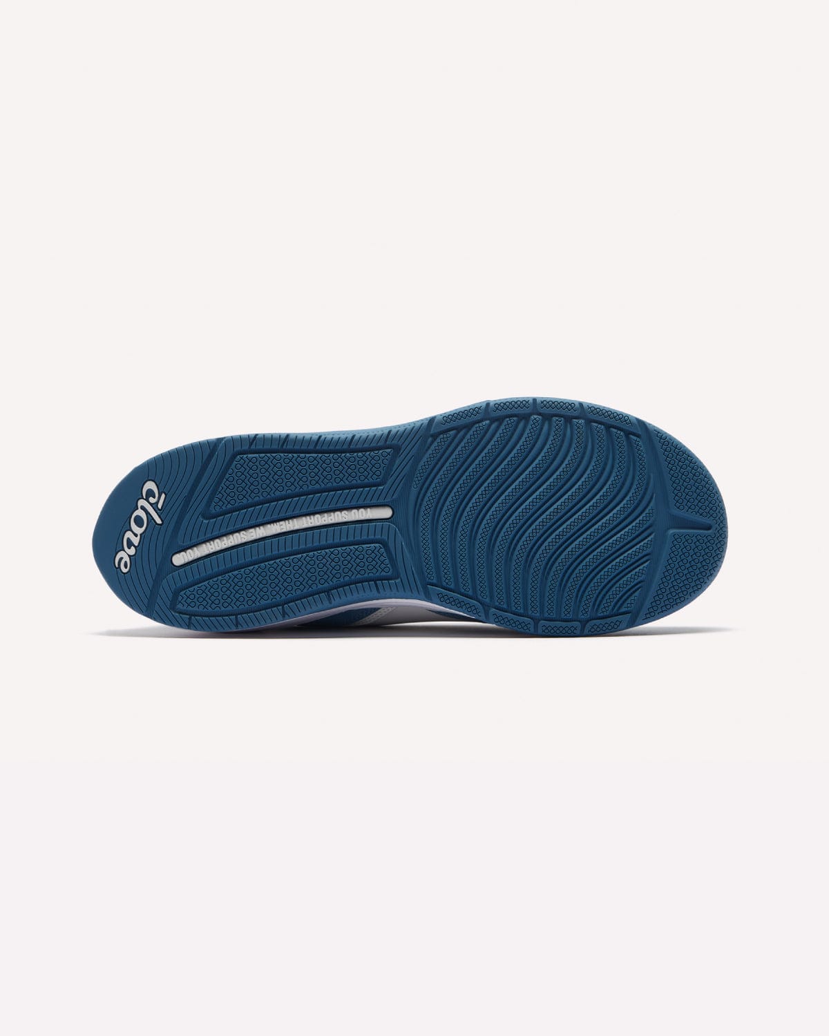 Men's Strada - White / Ocean Blue - Image 9