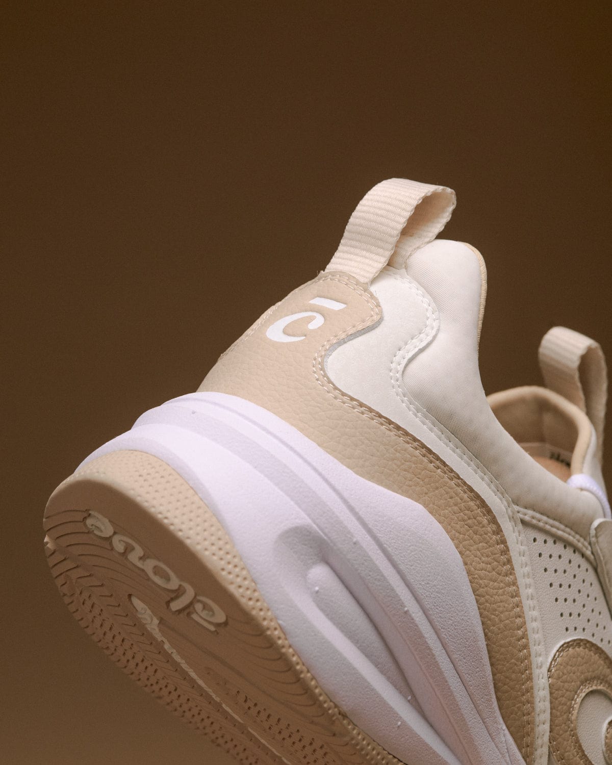Men's Strada - White / Vintage Tan - Image 8